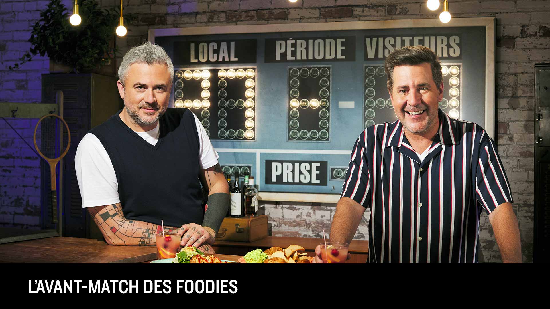 L'avant-match des foodies