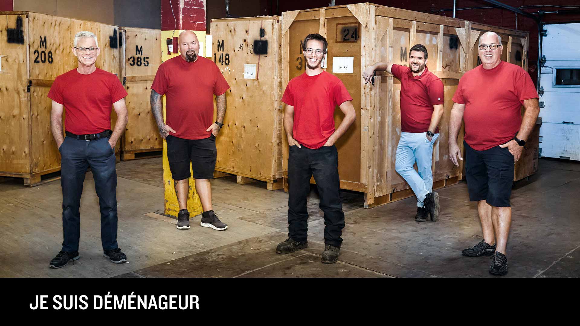 Je suis déménageur